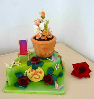 Gartentorte zum 75sten                                       